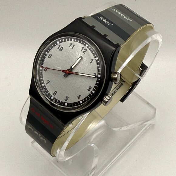 Vintage Swatch Unisex 2000 Loomi Packing List GB905 Watch  Working main image 8